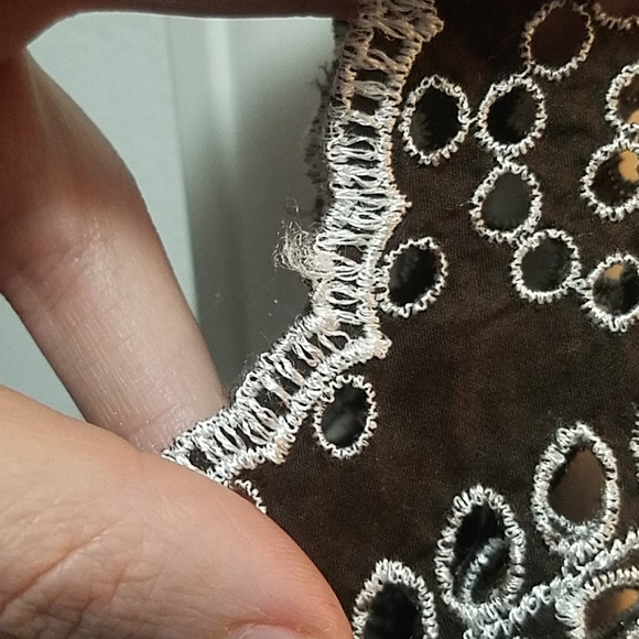 EuC Ann Taylor LOFT embroidered dress - Picture 4 of 4